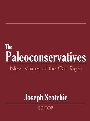 cover image of The Paleoconservatives